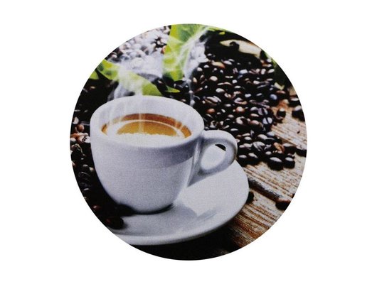 Коврик для мыши Buro BU-T60051 рисунок/кофе (Быт)